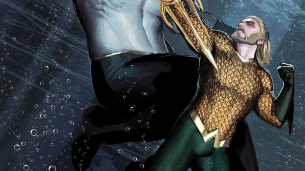 Aquaman #32 cover by Stjepan Sejic
