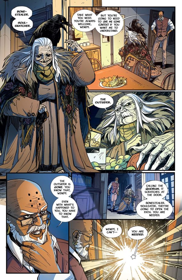 Backways #2 art by Eleonora Carlini and Silvia Tidei