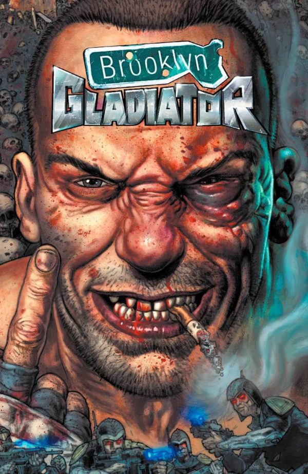 Brooklyn Gladiator #1 cover by Glen Farby