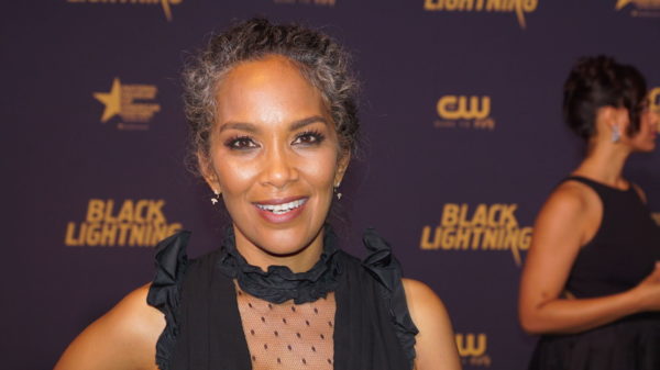 Mara Brock Akil at Black Lightning Premiere