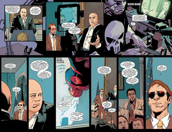 Daredevil #597 art by Stefano Landini and Matt Milla