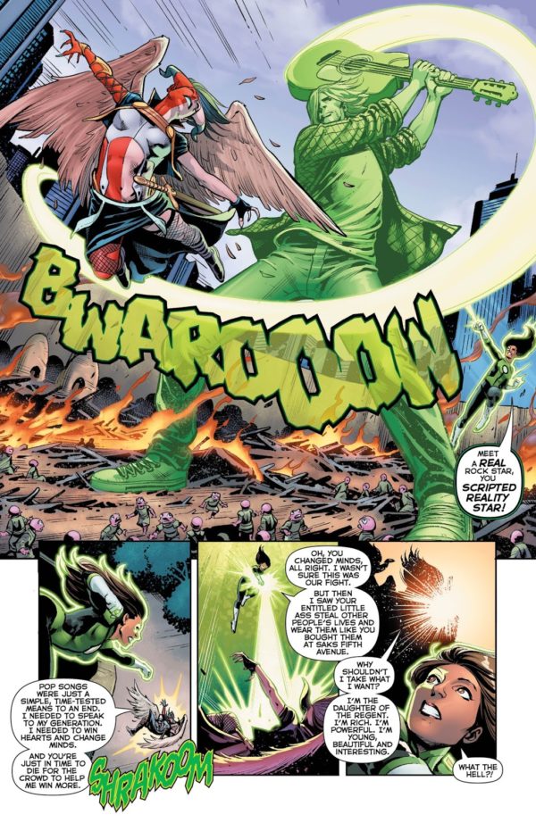 Green Lanterns #39 art by Ronan Cliquet and Hi-Fi