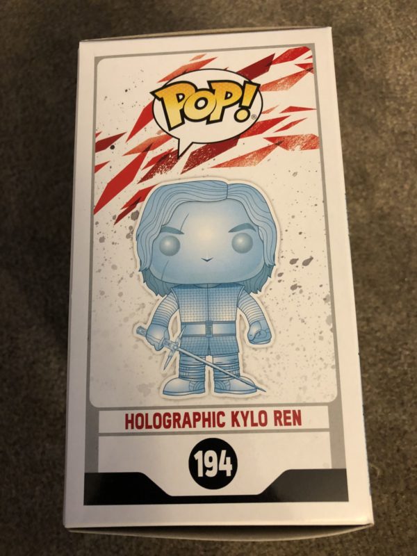 Holographic Kylo Ren Pop Exclusive Target