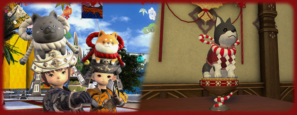 final fantasy xivs new years event comes with doge hats ffxiv christmas 2019