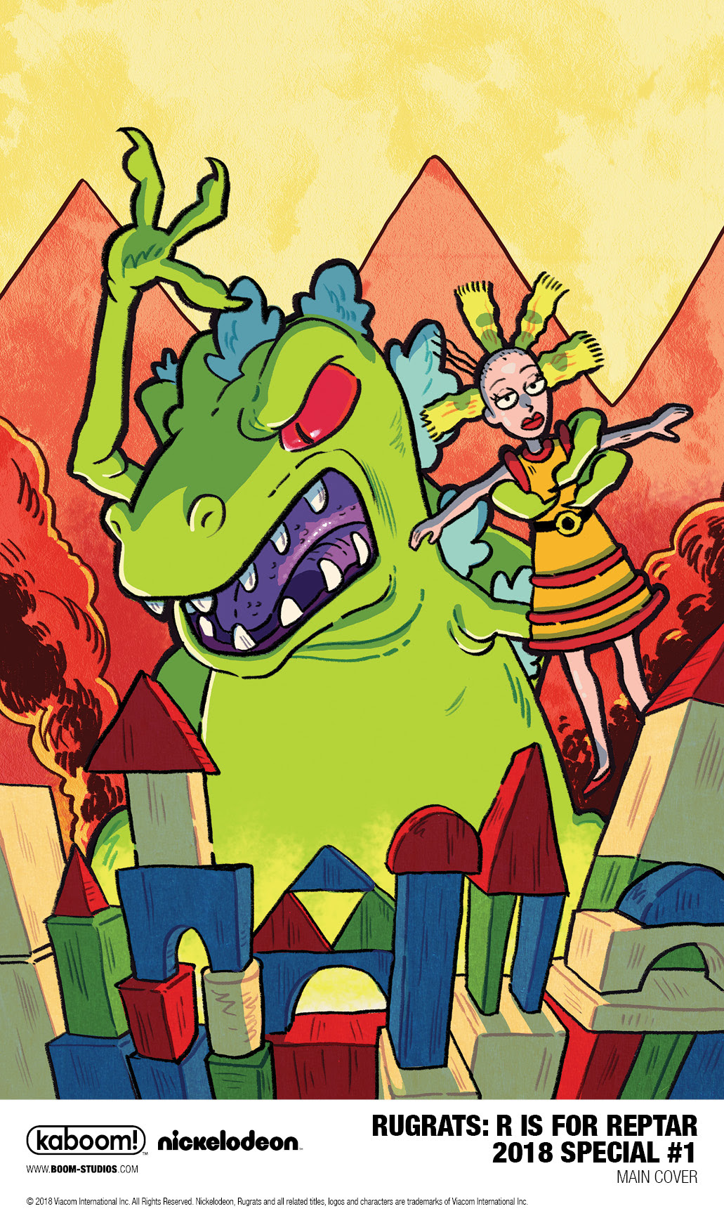 Rugrats' Reptar Gets a Comic Book Special from Boom! in ...
