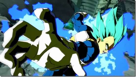 super saiyan blue vegeta stars in latest dragon ball fighterz trailer