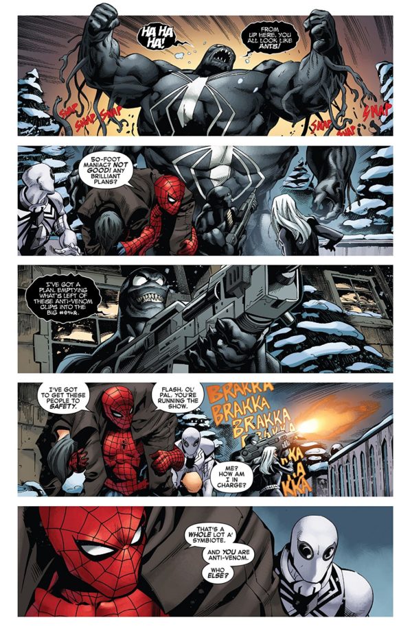 Venom Inc. Omega art by Ryan Stegman (pictured), Gerardo Sandoval, Jay Leisten (pictured),and Brian Reber (pictured)