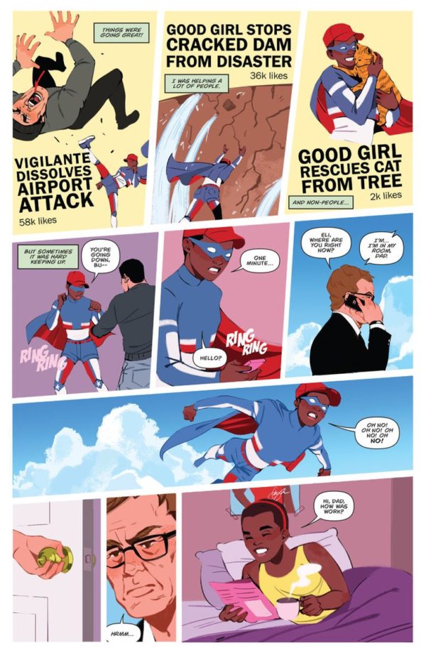 Black AF: America's Sweetheart art by Jennifer Johnson. Designed by Tim Smith III