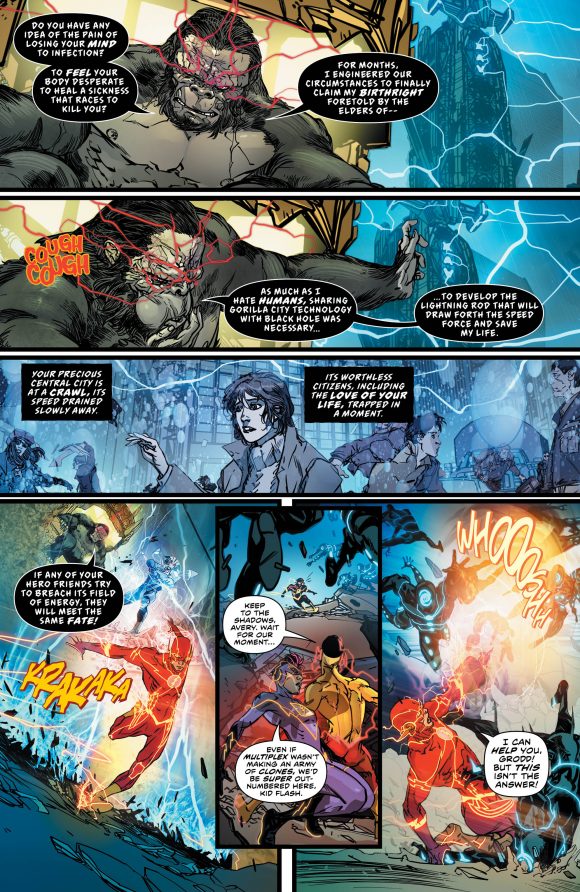 Flash #40 art by Carmine di Giandomenico and Ivan Plascencia