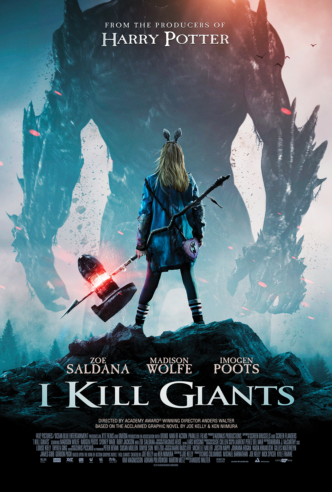 the first trailer and poster for i kill giants