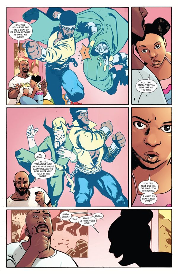 Luke Cage #170 art by Guillermo Sanna and Marcio Menyz
