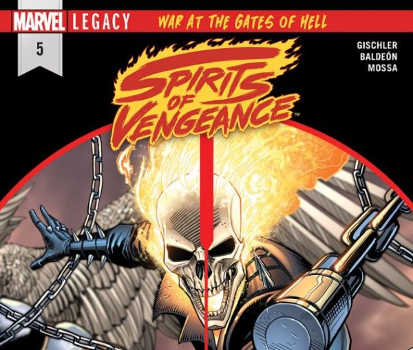 Spirits of Vengeance #5 cover by Dan Mora and Juan Fernandez