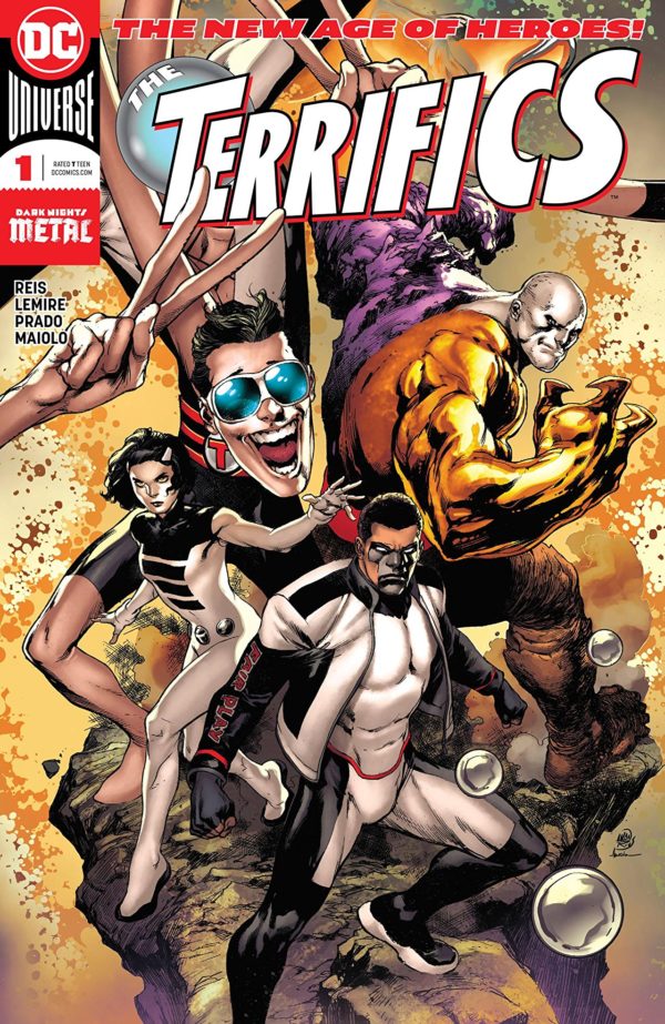 Terrifics #1 Cover by Ivan Reis and Marcelo Maiolo