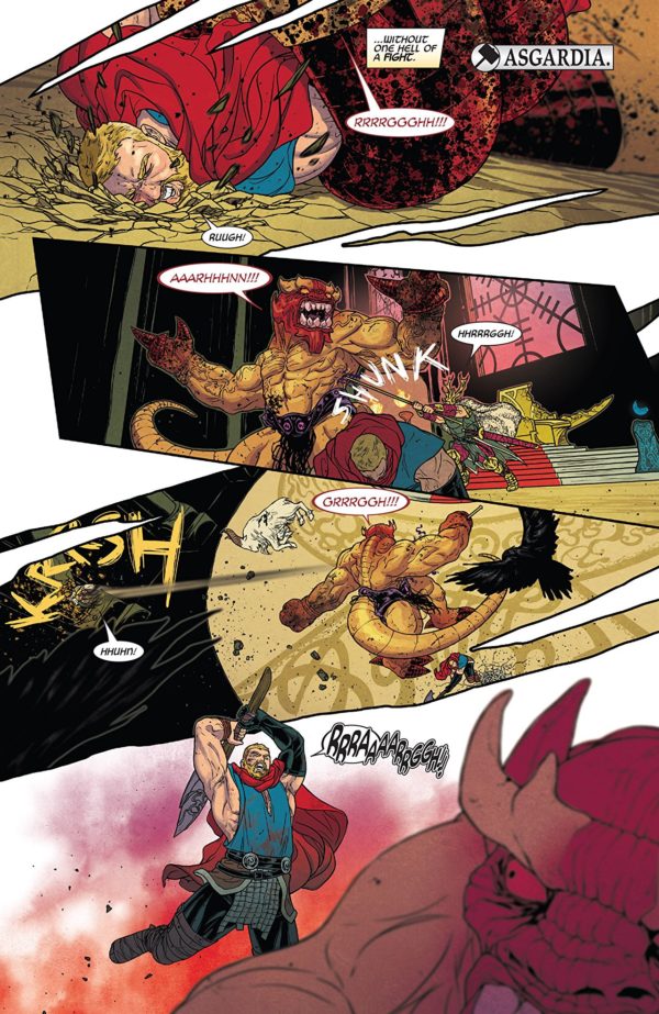 Thor #704 art by Russel Dauterman and Matthew Wilson