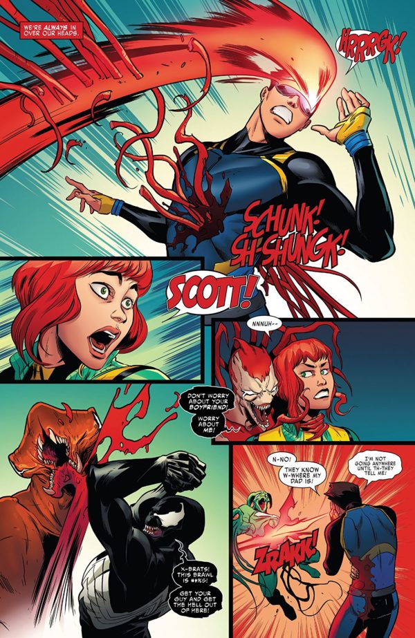X-Men: Blue #21 art by Jacopo Camagni and Matt Milla