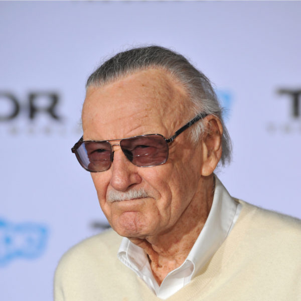 LOS ANGELES, CA - NOVEMBER 4, 2013: Stan Lee at the US premiere of his movie "Thor: The Dark World" at the El Capitan Theatre, Hollywood.
