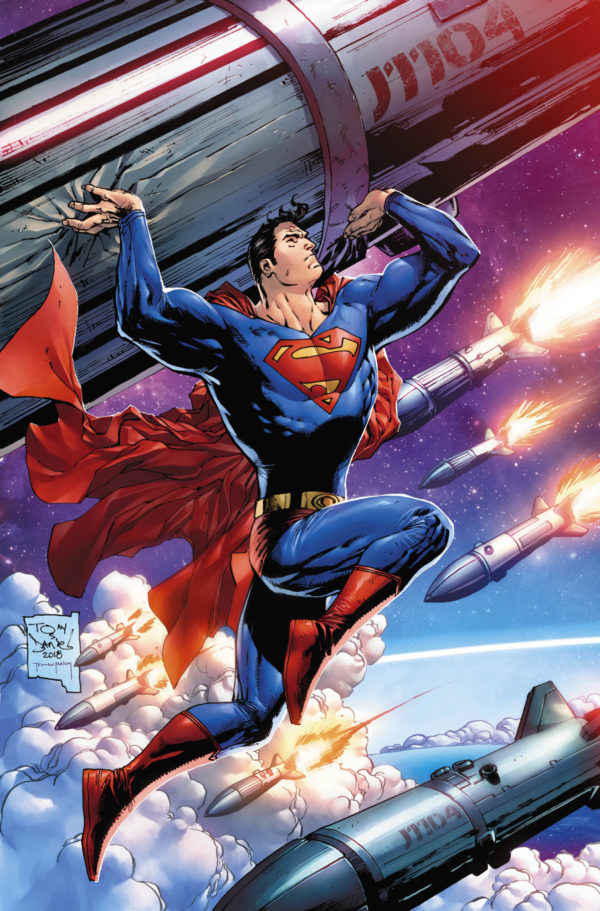 Tony S Daniels Variant Cover for Action Comics #1000 with Uncanny Comic Shop