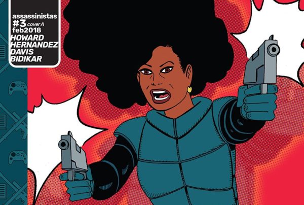 Assassinistas #3 cover by Gilbert Hernandez