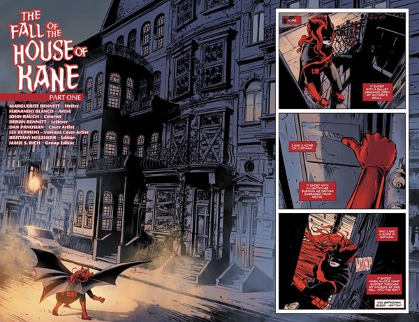 Batwoman #13 art by Fernando Blanco and John Rauch