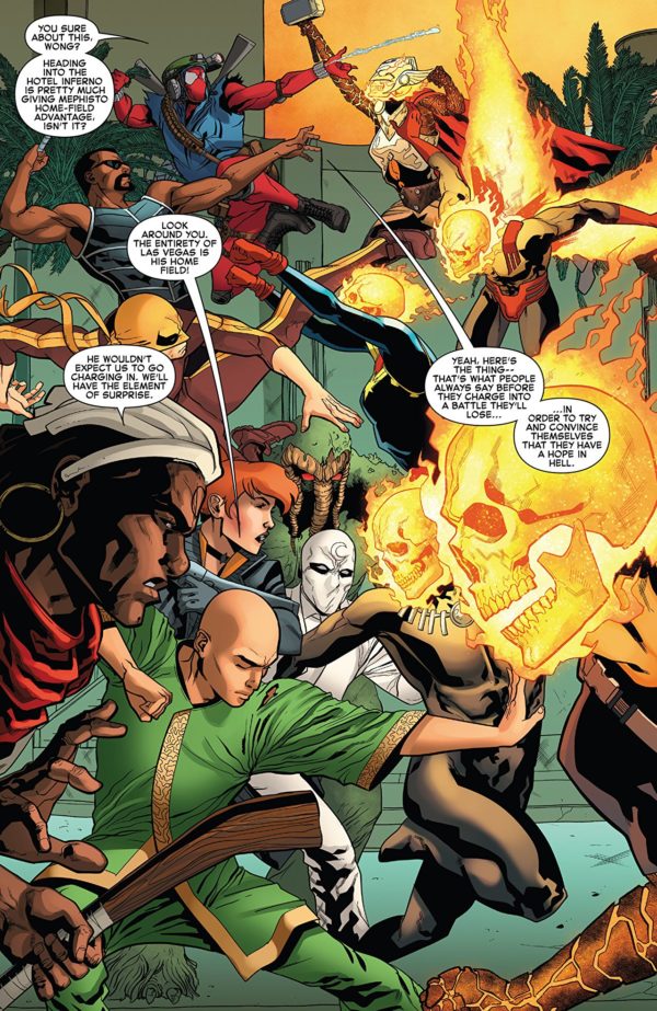 Ben Reilly: The Scarlet Spider #16 art by Will Sliney and Rachelle Rosenberg