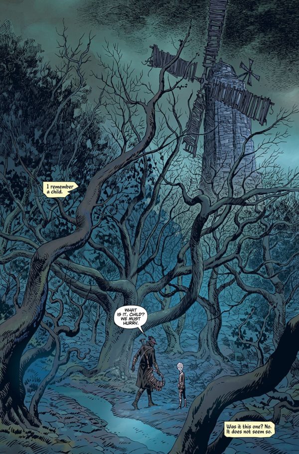 Bloodborne #2 art by Piotr Kowalski and Brad Simpson