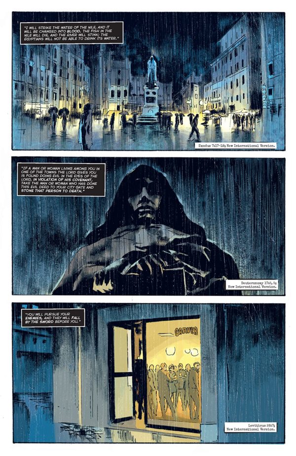 The Crow: Memento Mori #1 art by Werther Dell Edera and Giovanni Niro