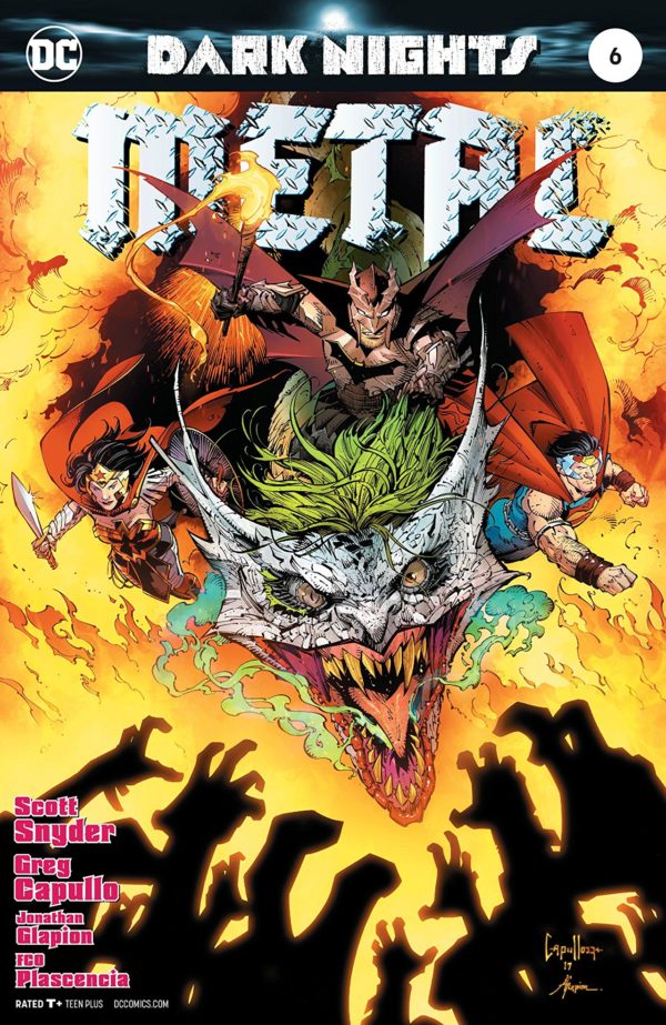 Dark Nights: Metal #6 cover by Greg Capullo