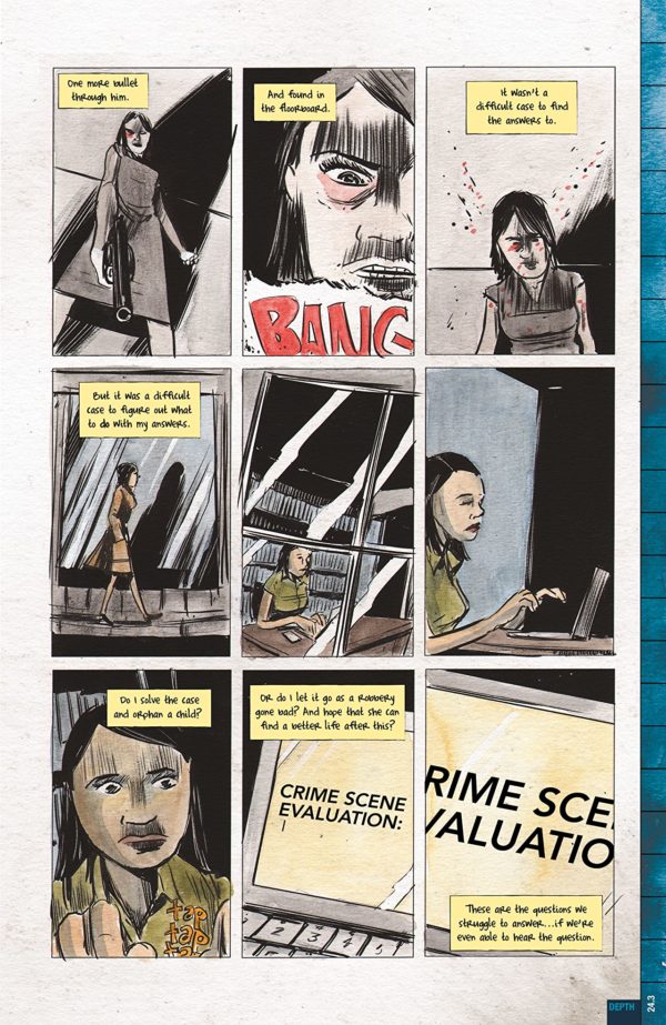 Dept H #24 art by Matt and Sharlene Kindt