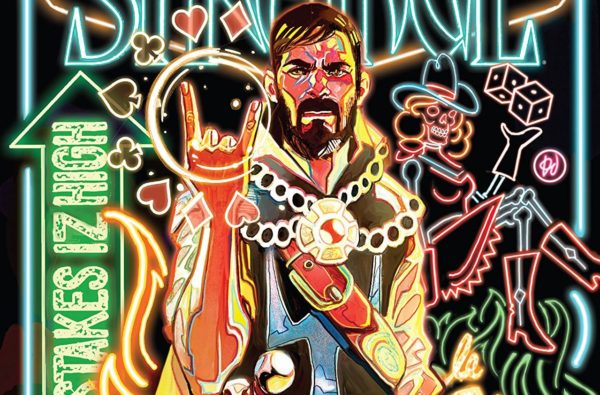 Doctor Strange #387 cover by Mike del Mundo