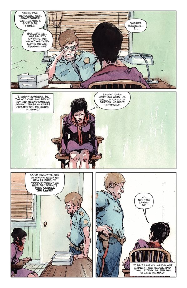 Grass Kings #13 art by Tyler and Hilary Jenkins