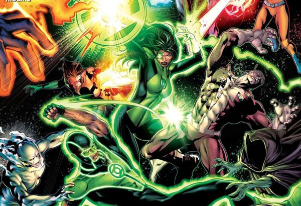Green Lanterns #43 cover by Will Conrad and Ivan Nunes