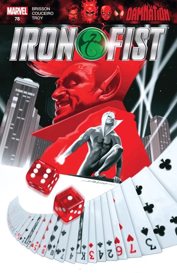 Iron Fist #78 cover by Jeff Dekal