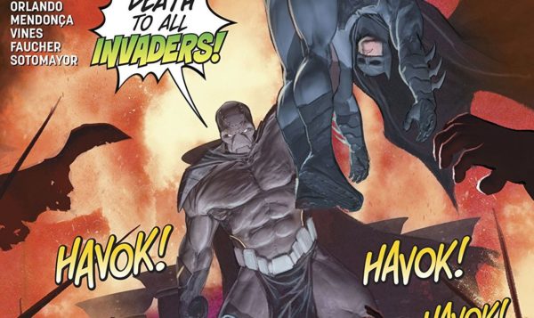 Justice League of America #26 cover by Mikel Janin