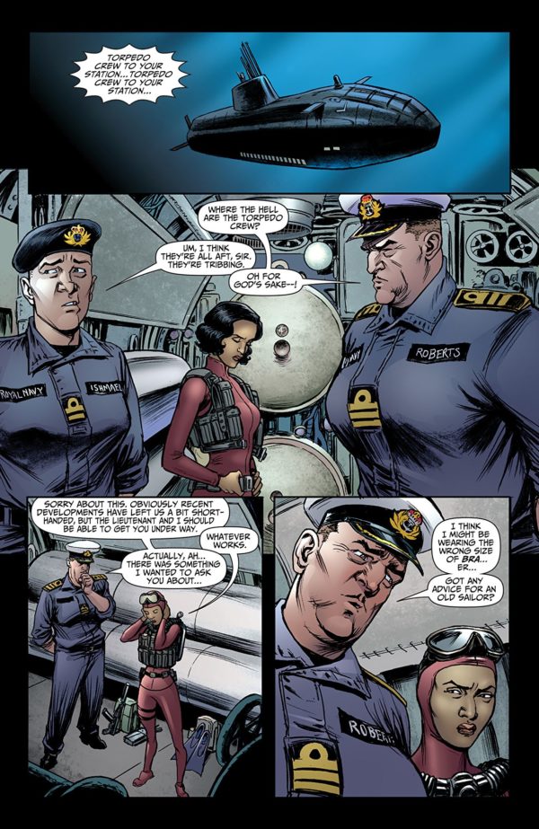 Jimmys Bastards #7 art by Russ Braun and John Kalisz