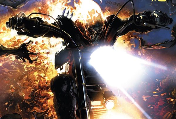 Johnny Blaze: Ghost Rider: #1 cover by Clayton Crain