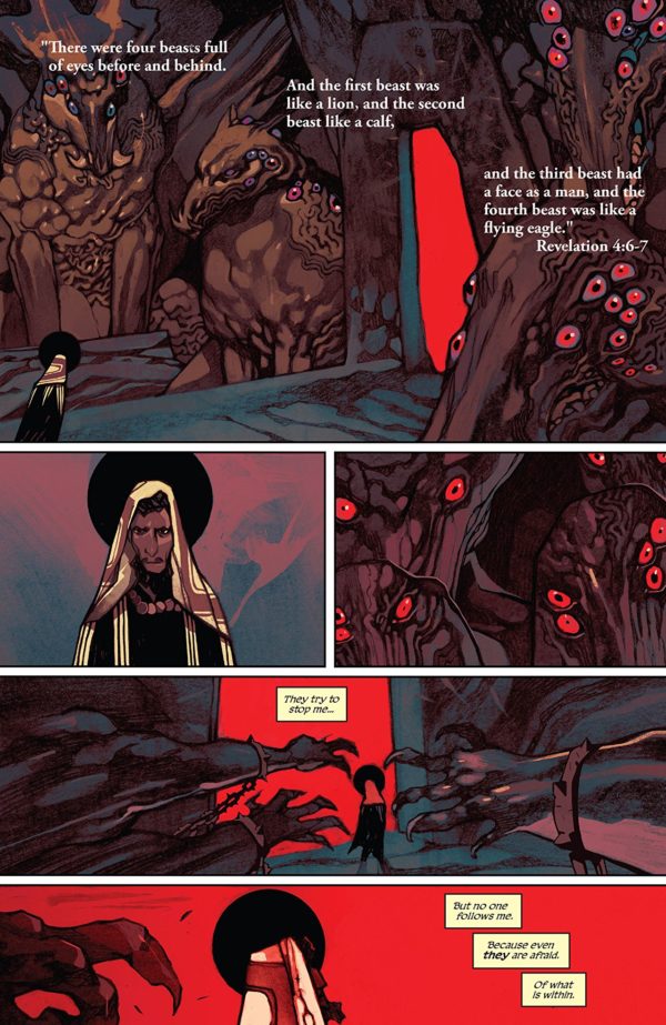 Judas #4 art by Jakub Rebelka