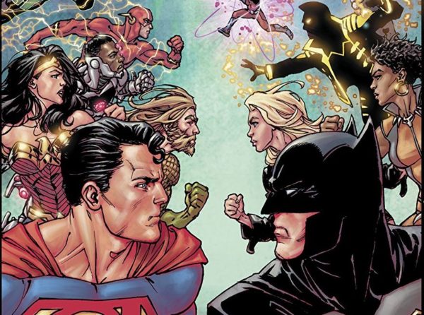 Justice League #40 cover by David Yardin
