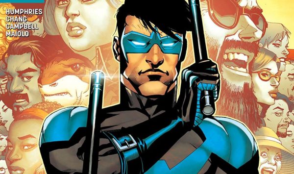 Nightwing #41 cover by Bernard Chang and Marcelo Maiolo