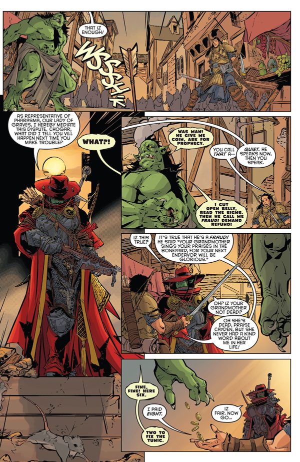 Pathfinder: Spiral of Bones #1 art by Tom Garcia and Morgan Hickman