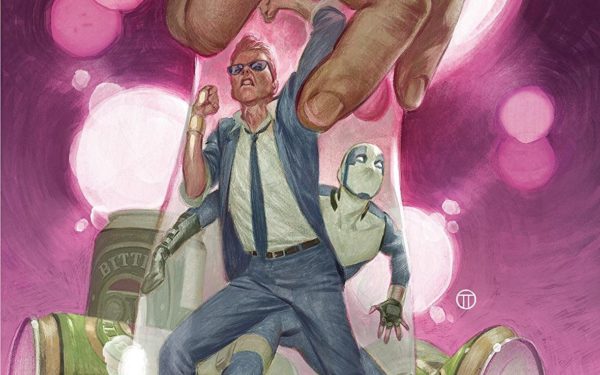 Quantum and Woody #4 cover by Julian Totino Tedesco