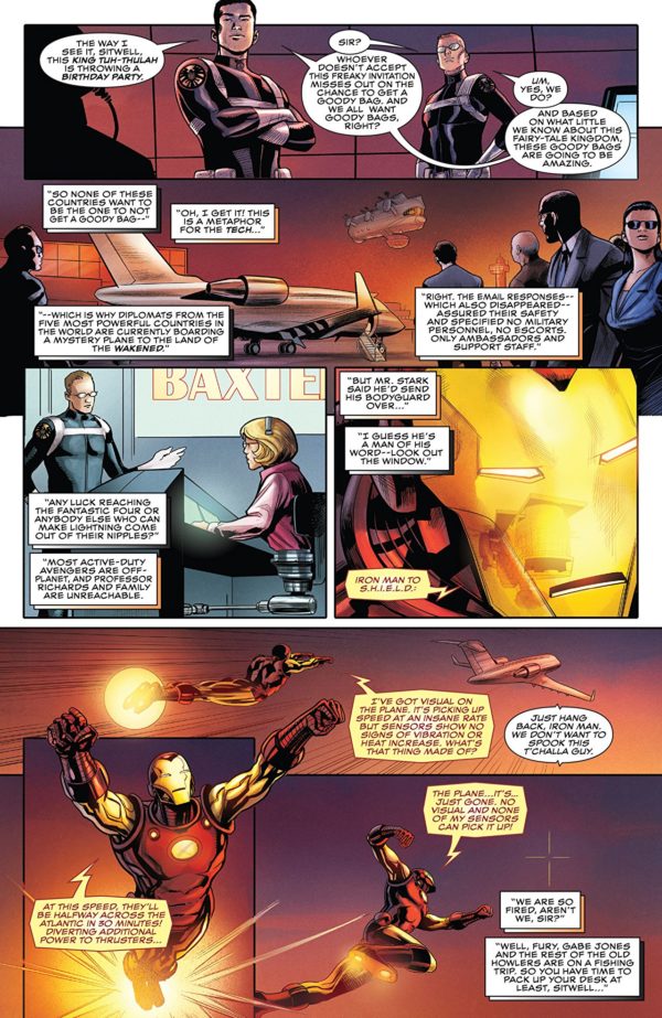 Rise of the Black Panther #3 art by Paul Renaud and Stephane Paitreau