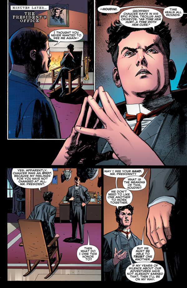 Rough Riders: Ride or Die #1 art by Patrick Olliffe and Gabe Eltaeb