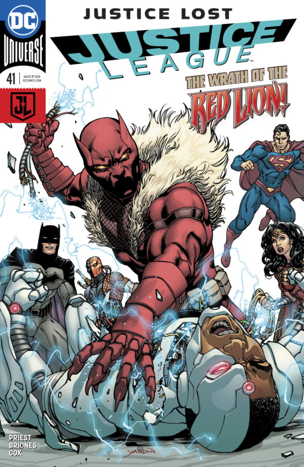 christopher priest writes the black panther vs the justice league