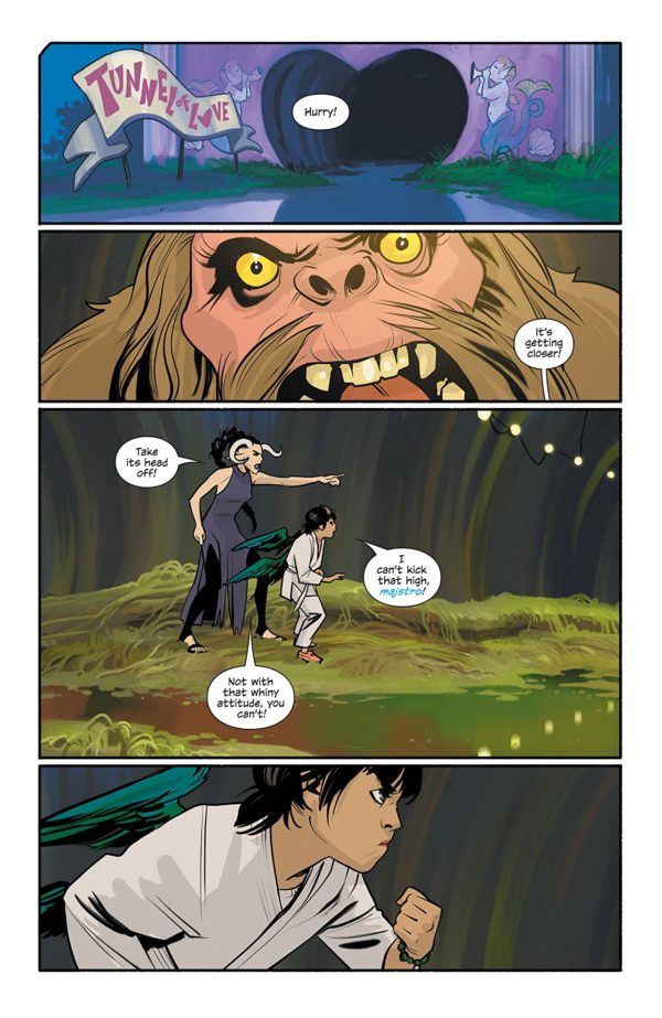 Saga #50 art by Fiona Staples
