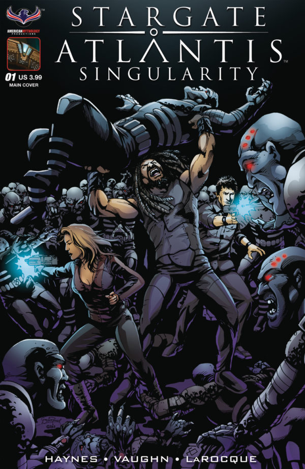 Stargate Atlantis: Singularity #1 cover by Greg LaRocque