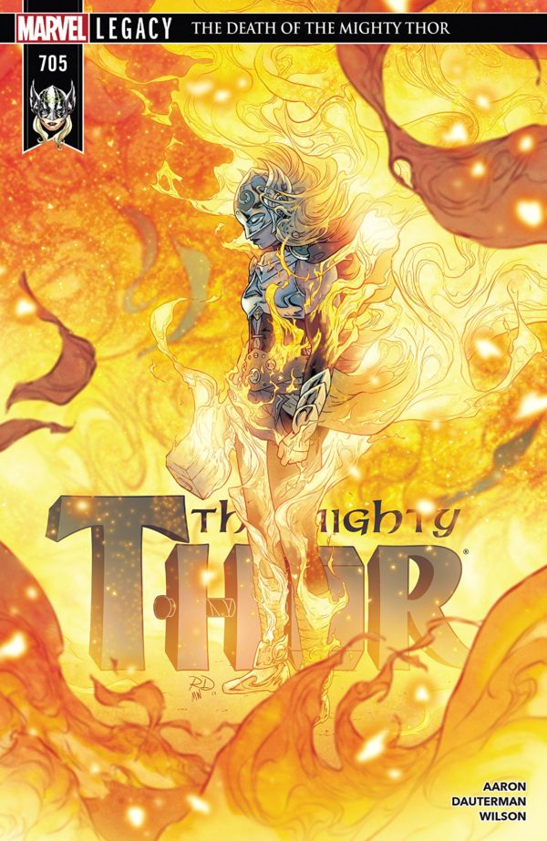Mighty Thor #705 cover by Russell Dauterman