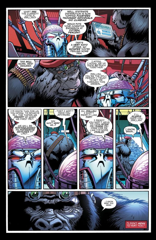 Titans #21 art by Paul Pelletier, Andrew Hennessy, and Adriano Lucas