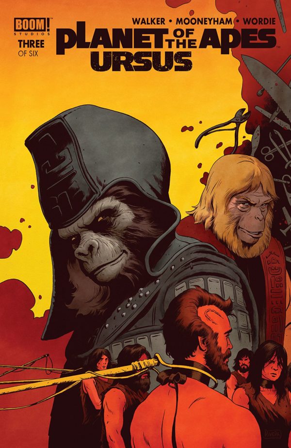 Planet of the Apes: Ursus #3 cover by Paolo Rivera