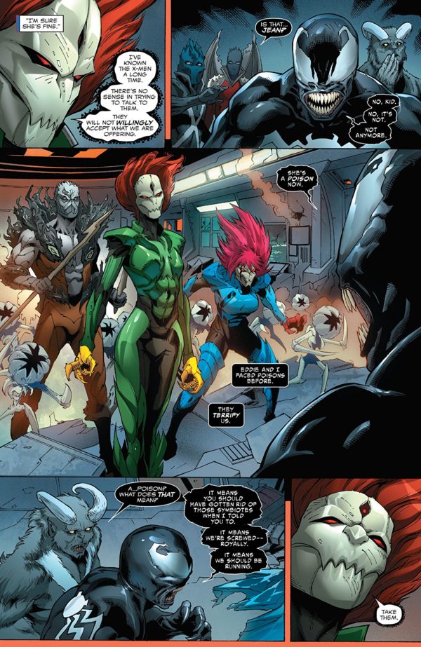 Venom #163 art by Edgar Salazar, Allen Martinez, and Dono Sanchez-Almara
