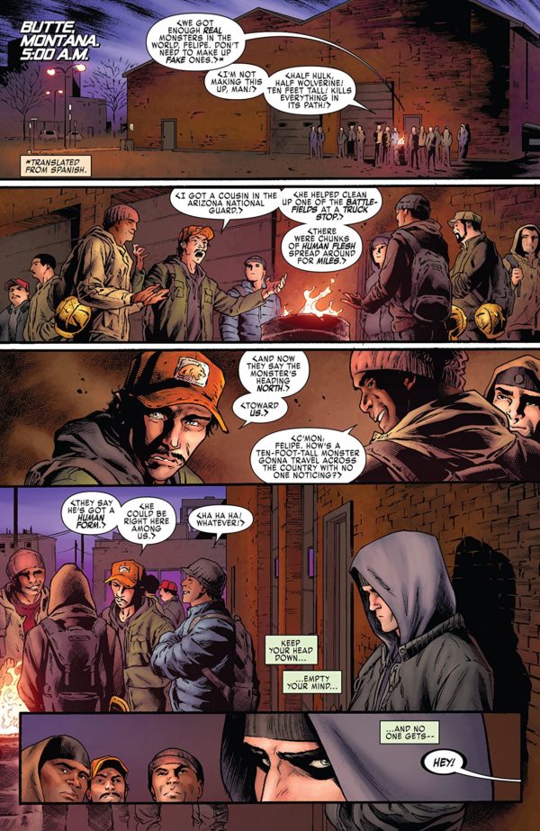 Weapon H #1 art by Cory Smith and Morry Hollowell
